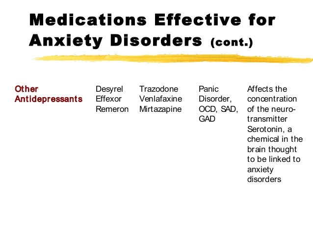 And anxiety disorders lorazepam regression remeron sleep for